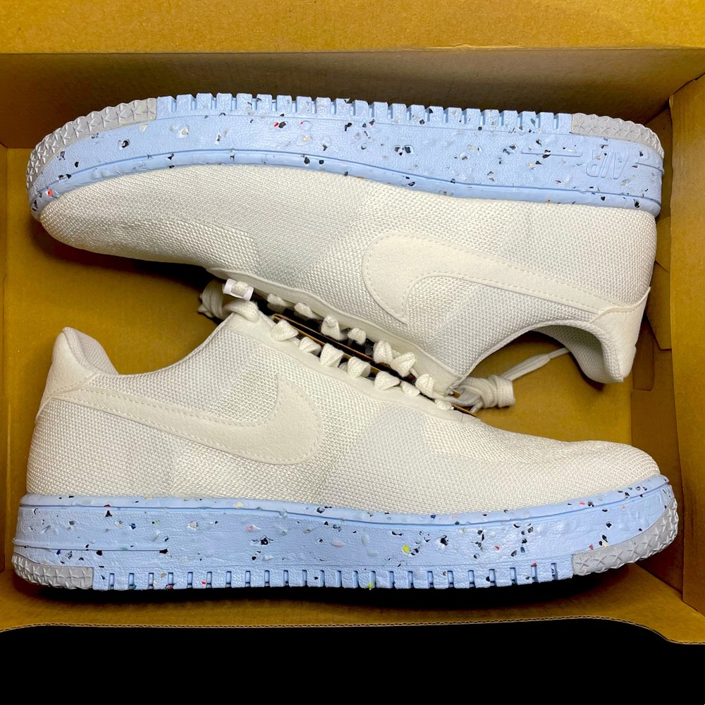 Air Force 1 Low Crater Flyknit - White
